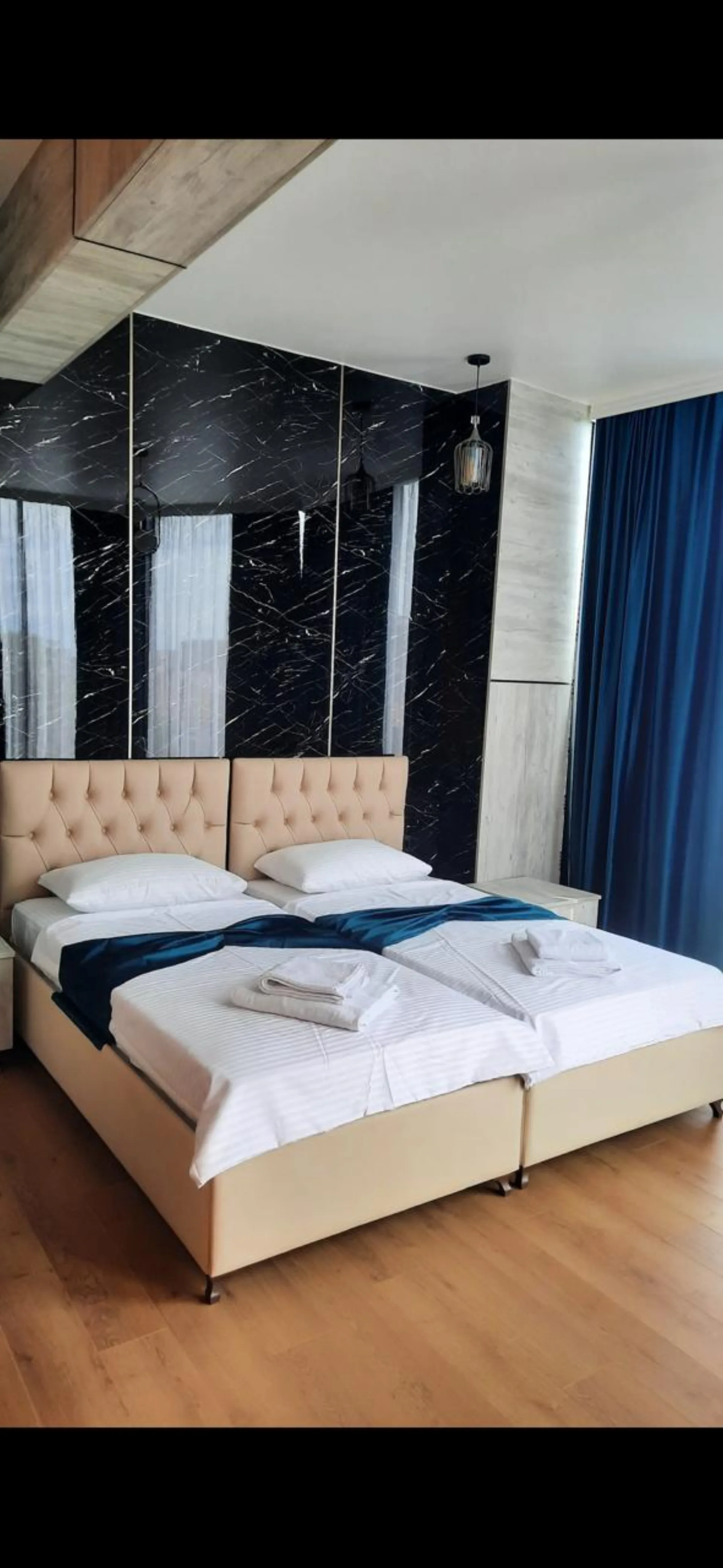 Spacious room with balcony